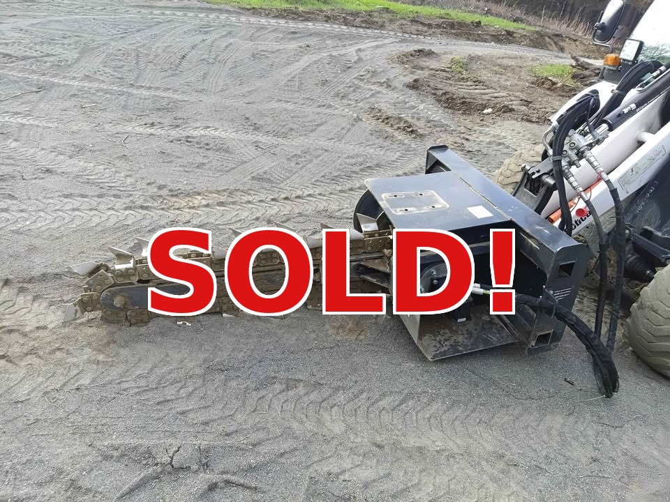 48″ Hydraulic Skid Steer Trencher