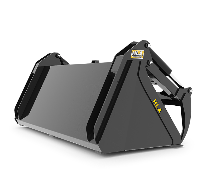 Standard Skidsteer Bucket & Skidsteer Grapple