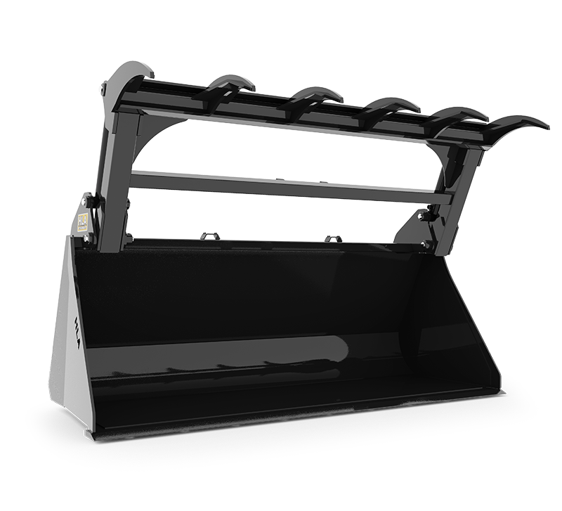 Standard Skidsteer Bucket & Skidsteer Grapple