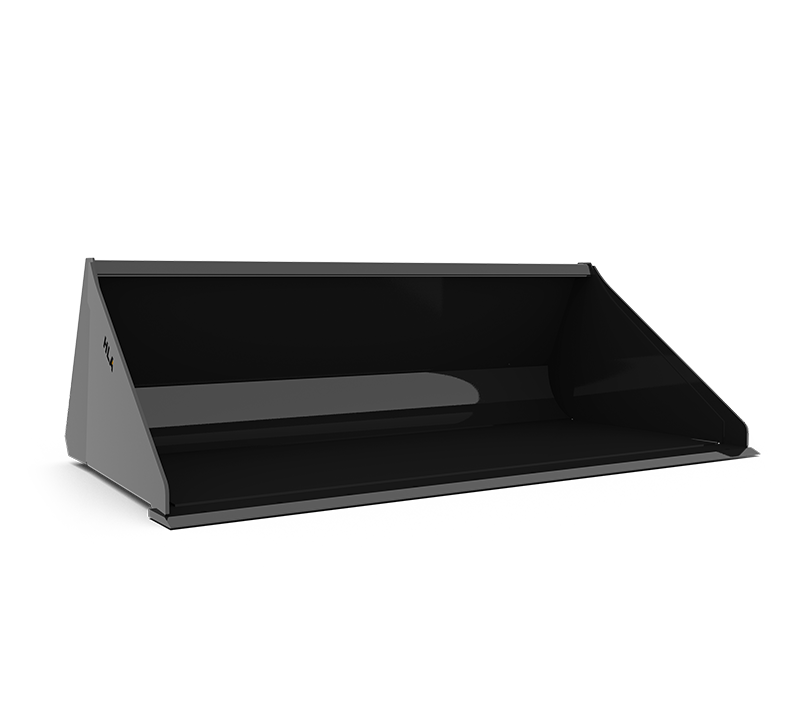 Standard Skidsteer Bucket - Long Lip (Heavy Duty)