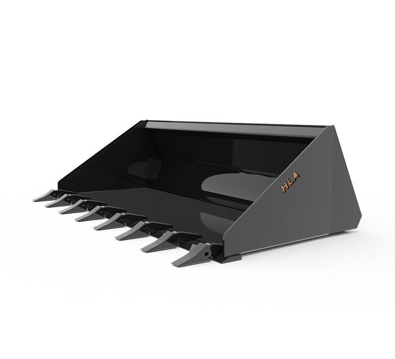 60 inch RD Low Pro Skidsteer Bucket c/w 7 Ripper Teeth