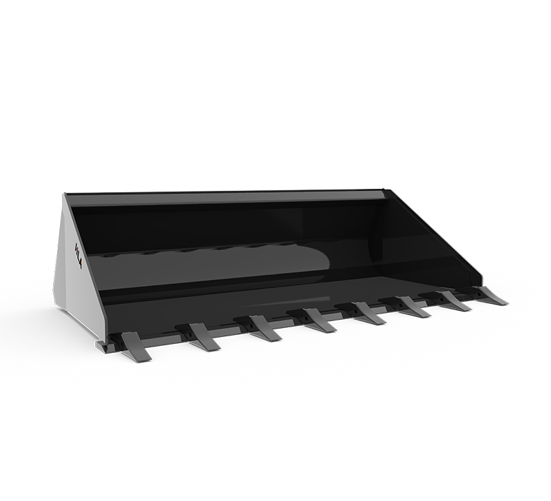 60 inch RD Low Pro Skidsteer Bucket c/w 7 Ripper Teeth