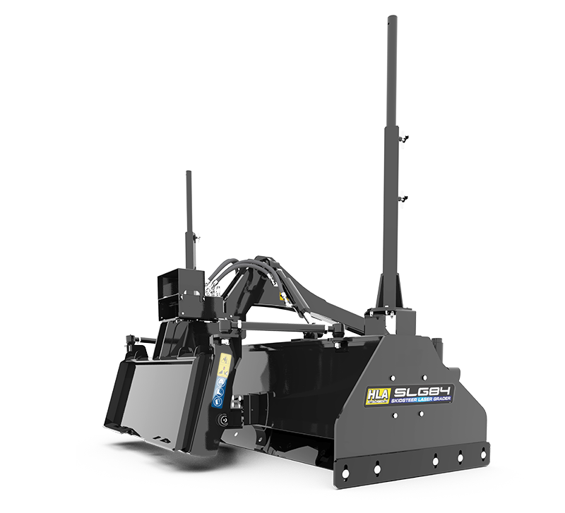 Skidsteer Laser Grader