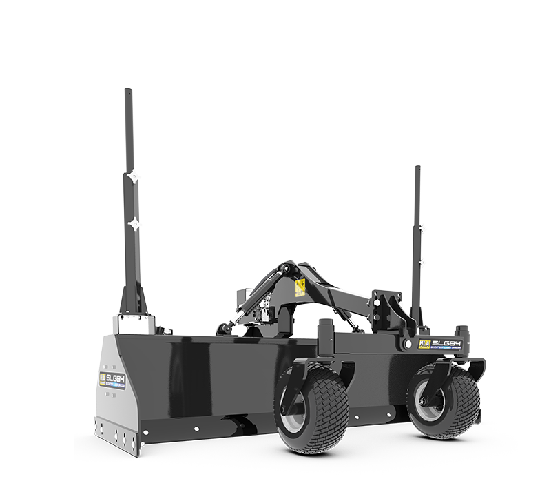 Skidsteer Laser Grader
