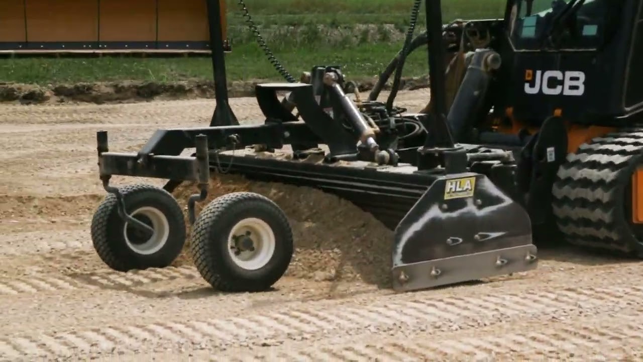 Skidsteer Laser Grader