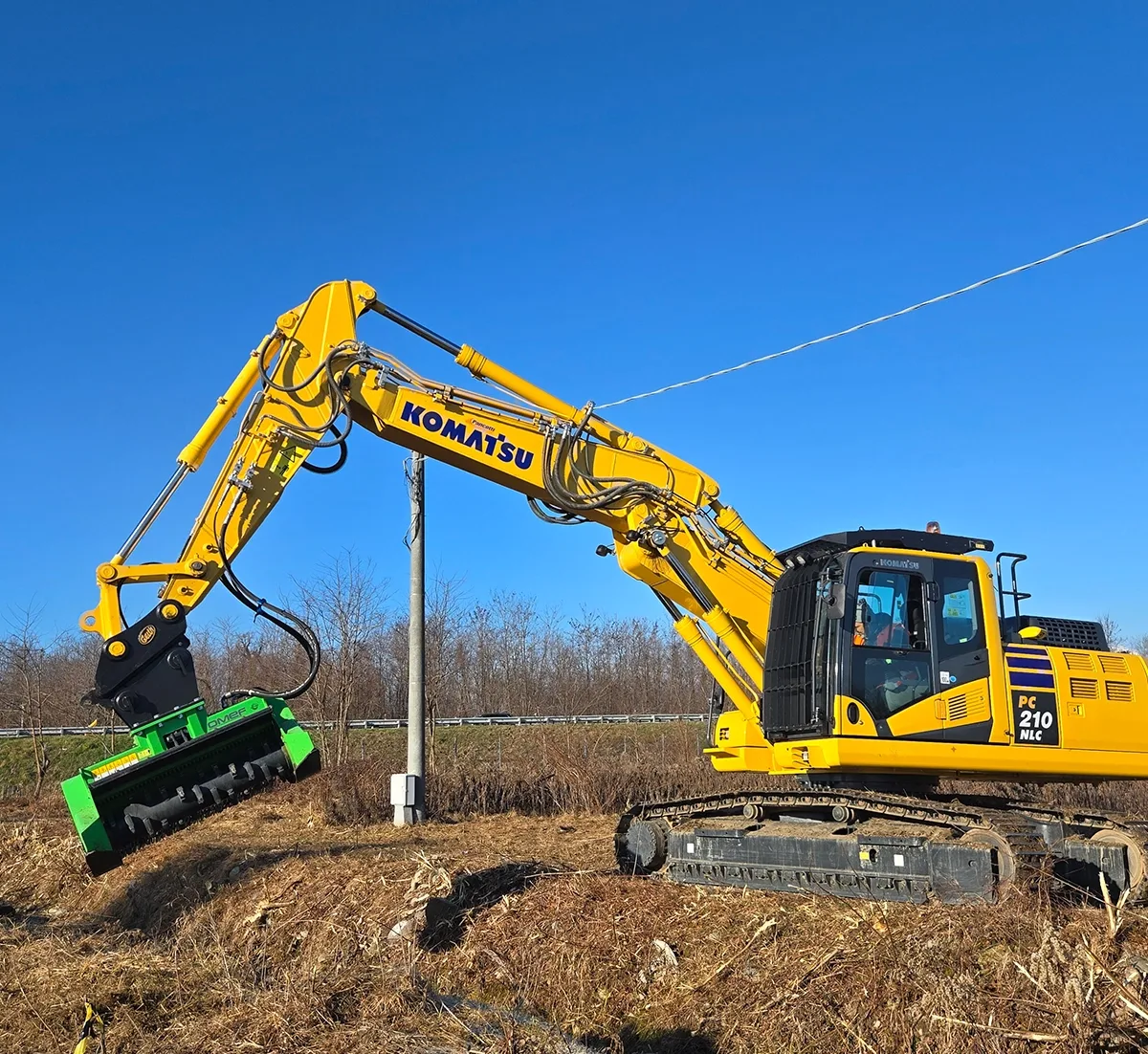TE1.20-130DF Forestry Mulcher photo 5